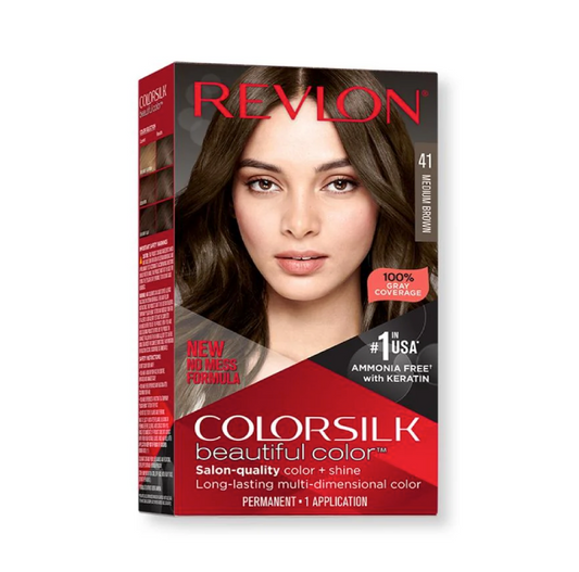 ColorSilk Beautiful Color Cheratina 41 Castano Medio
