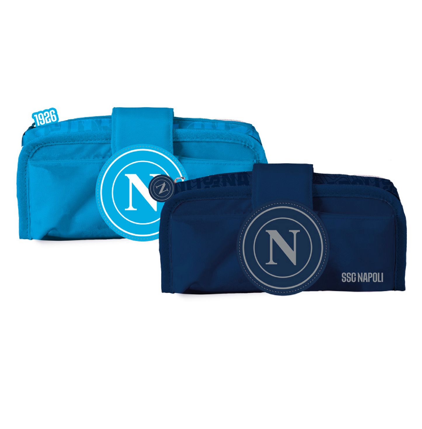 Astuccio Bustina 2 in 1 SSC Napoli - Doppio Scomparto e Zip Resistente 2026