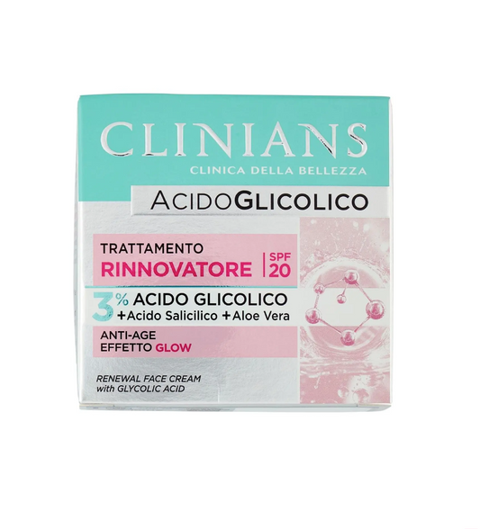 Acido Glicolico Crema Trattamento Rinnovatore