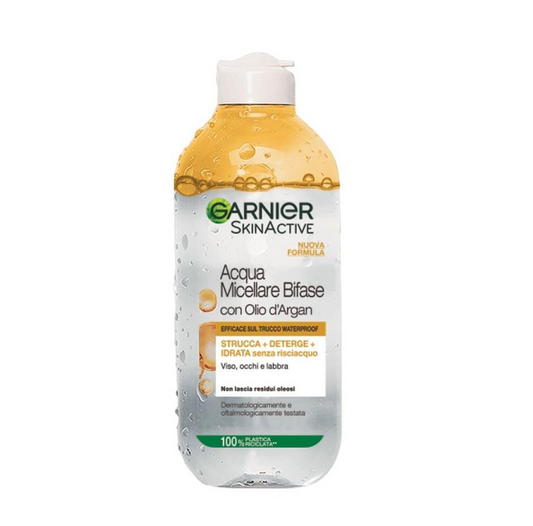Acqua Micellare Bifase con Olio di Argan