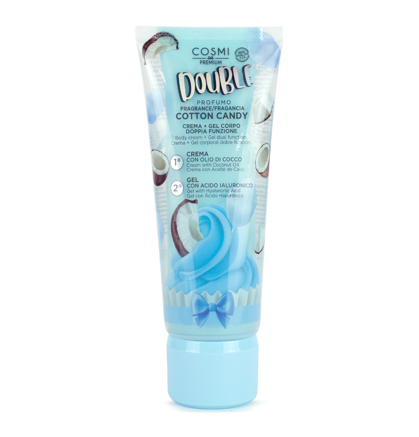Crema Gel Corpo Double Cotton Candy - Idratante e Profumata