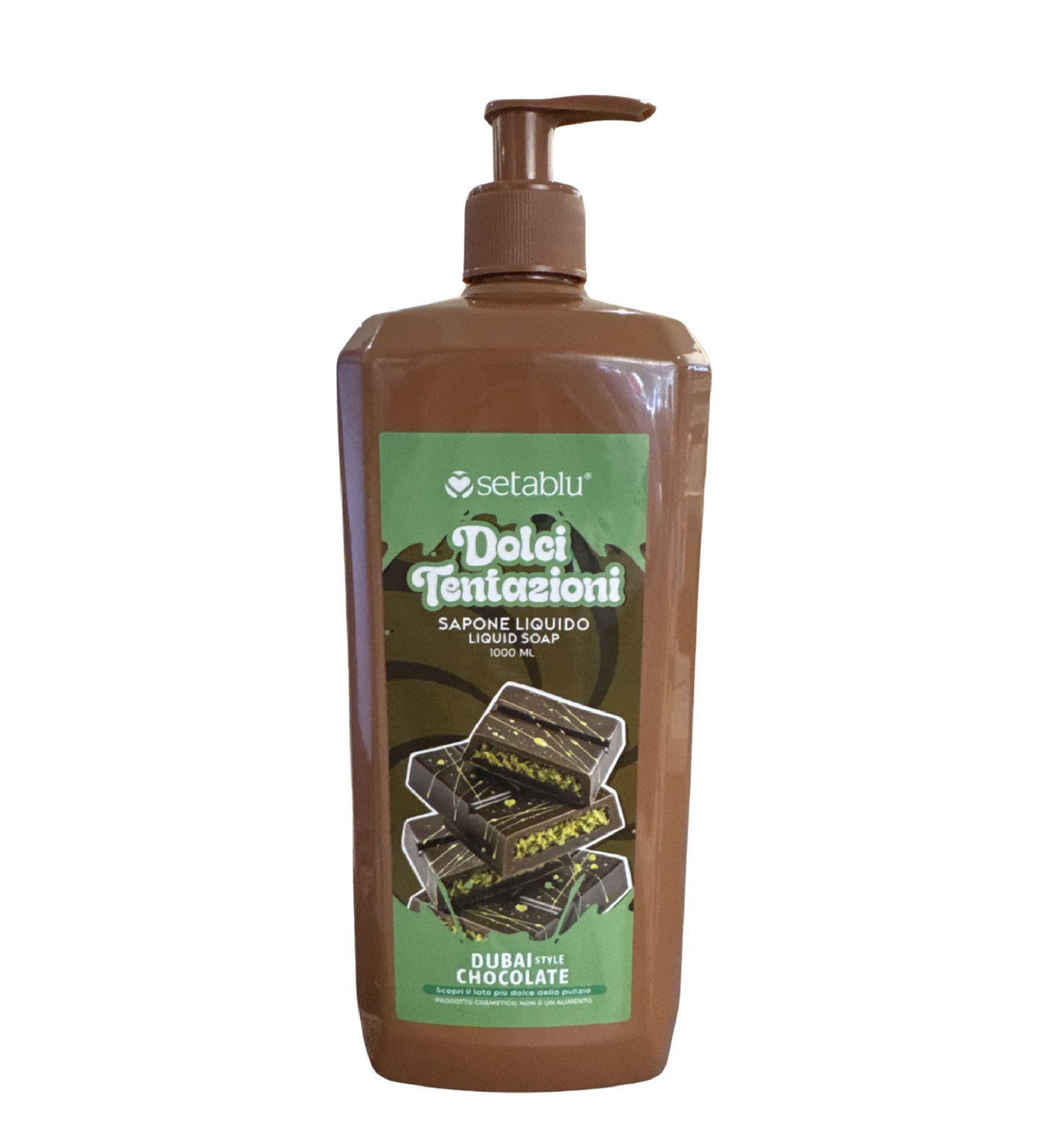 Sapone Liquido Mani e Viso Dubai Style Chocolate - Sapone Idratante Maxi Formato