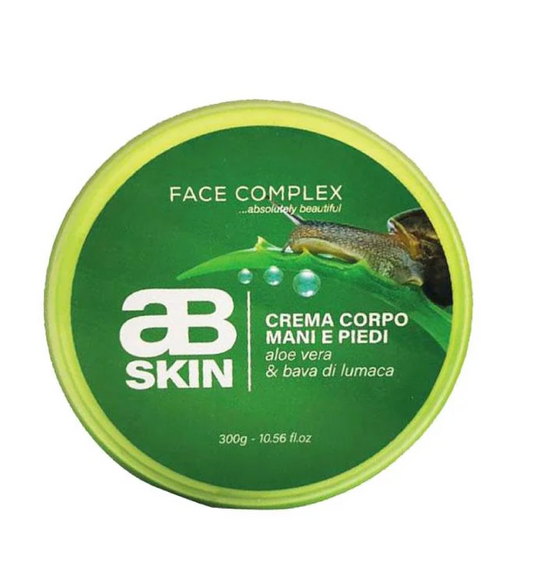 Crema Corpo Mani Piedi  AbSkin Aloe e Bava Lumaca
