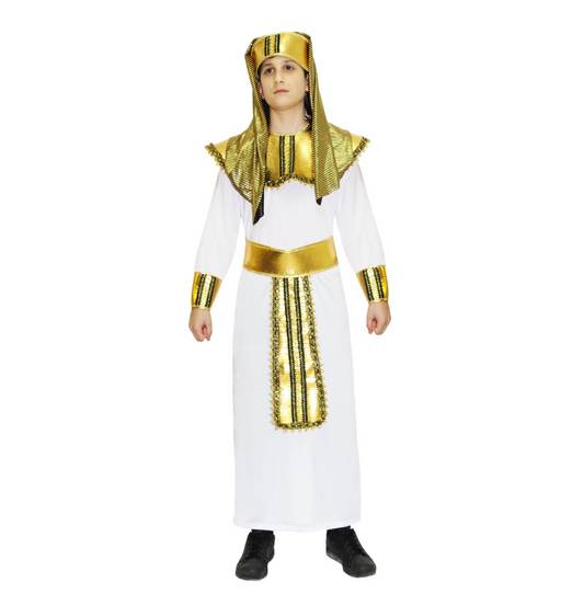 Costume Faraone Bambino 5/6anni a 12/13anni – Completo Egiziano