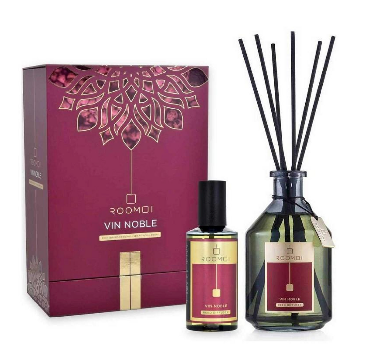 Vin Noble Cofanetto | Diffusore Ambiente 200ml + Spray 100ml
