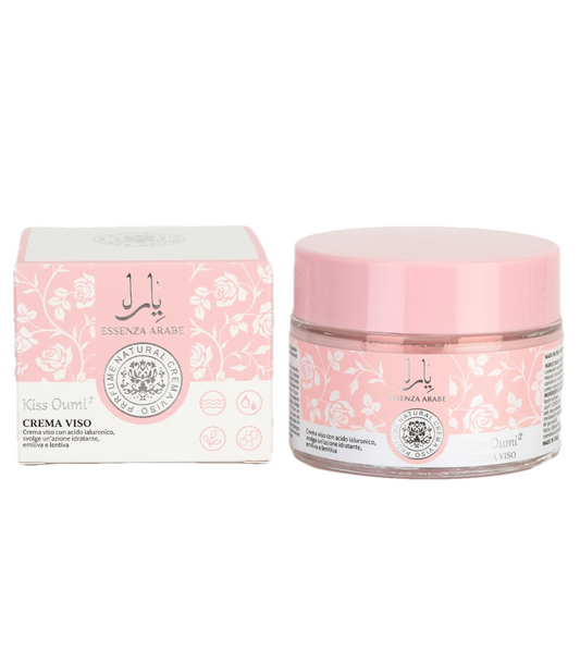 Crema Viso Essenza Araba - Trattamento Idratante Emolliente e Lenitiva