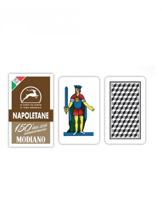 Carte Napoletane Marrone Modiano 150° Anniversario