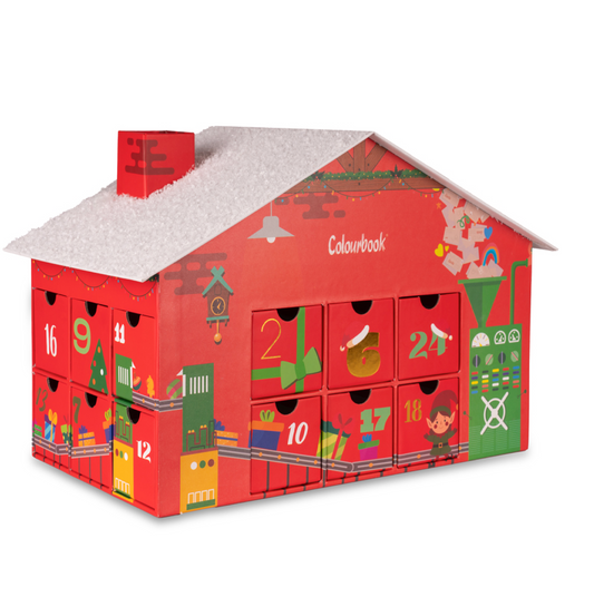 Calendario dell'Avvento Colourbook  - 24 Sorprese Natalizie