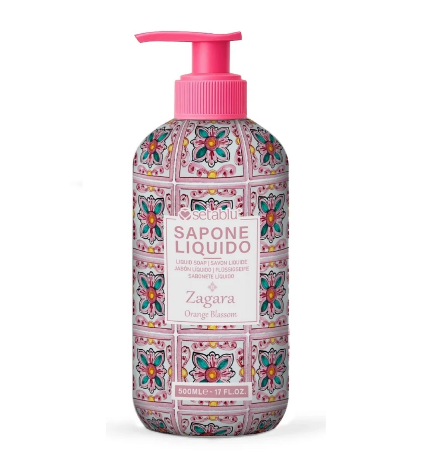 Sapone Liquido Zagara e Arancia - Energizzante