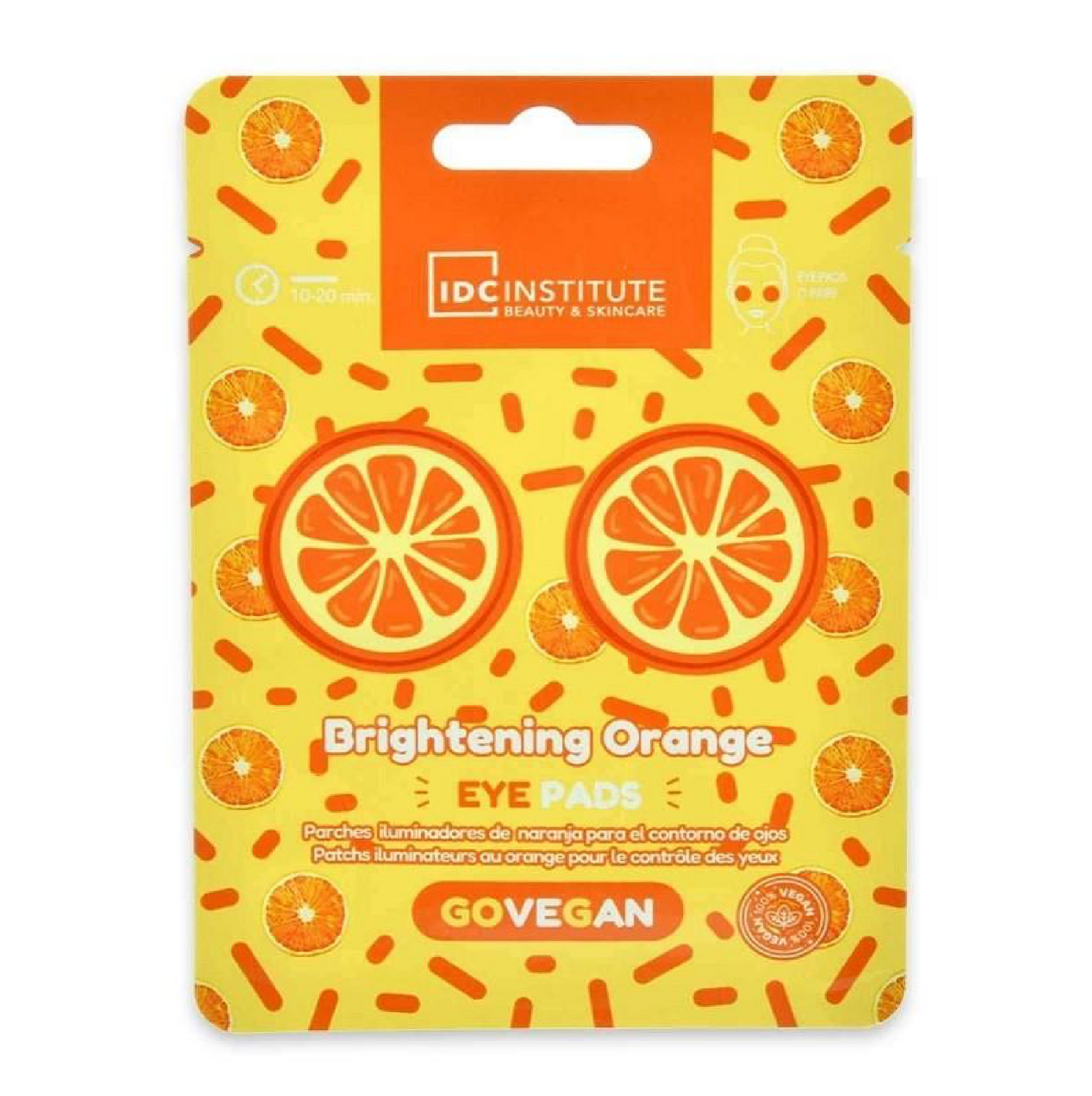 Maschera Occhi all'Arancia – Rinfrescante e Rivitalizzante