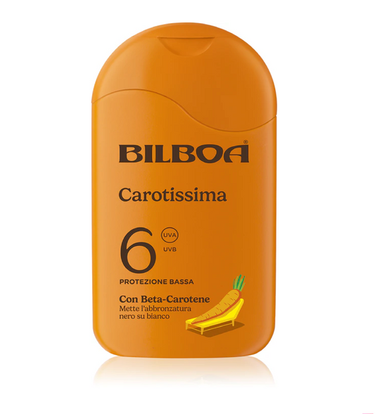 Bilboa Carotissima Spf6 Bassa con BETA-Carotene Abbronzatura intensa