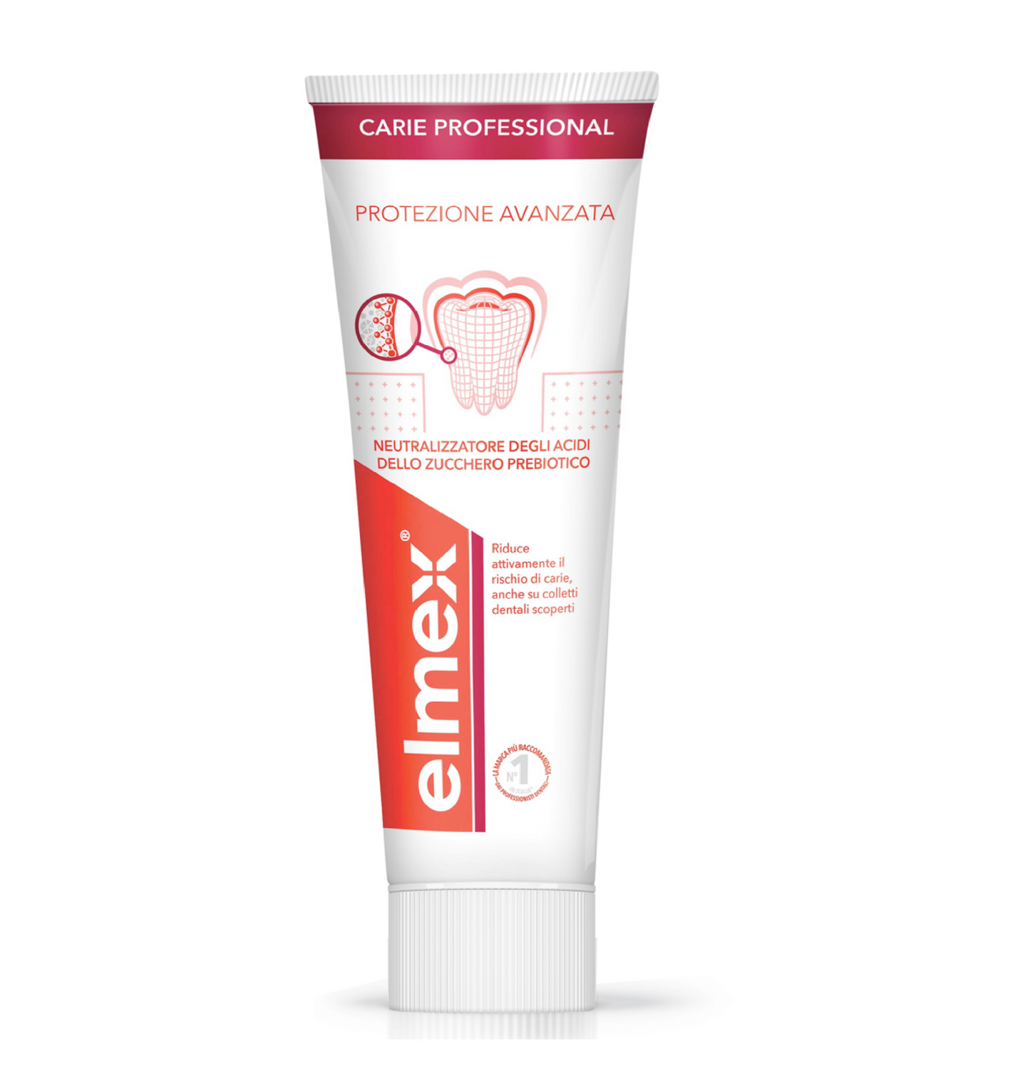 Dentifricio Carie Professional 20ml – Formato da Viaggio per Protezione Denti