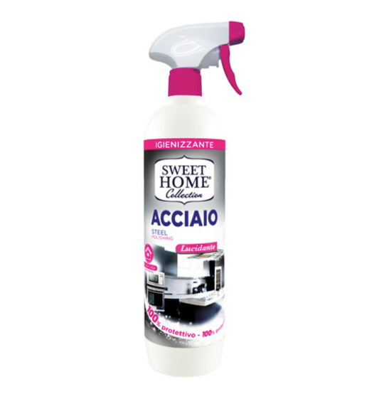 Acciaio Lucidante Spray – Pulizia e Brillantezza Immediata