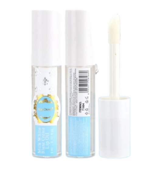 Lip Oil Plump White Milk Blanc Creme - Bianco Latte Riparatore Latte e Miele