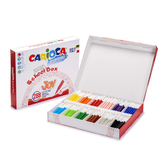 288 Pennarelli Joy – Scatola Maxi Colori per Scuola e Creatività