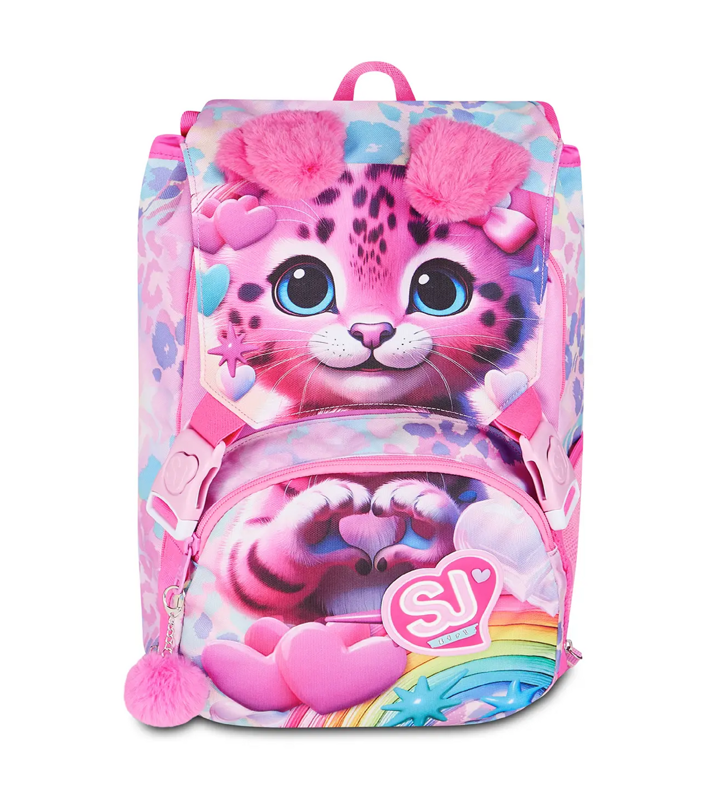 Zaino Sdoppiabile Big SJ Gang Heart Buddy Girl - Zaino Scuola Espandibile Cuori