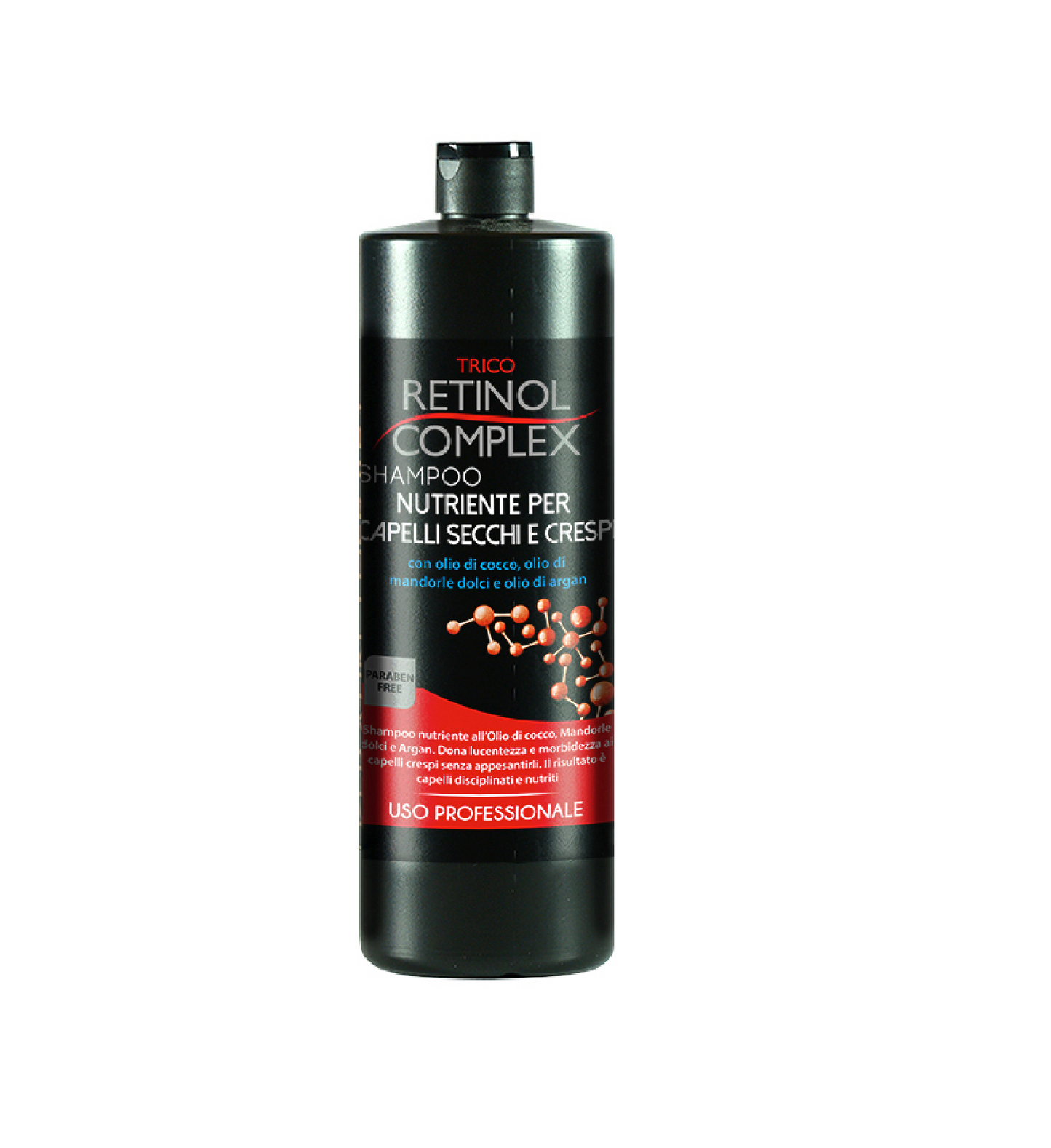 Shampoo Nutriente con Olio di Cocco Mandorle Dolci e Olio di Argan