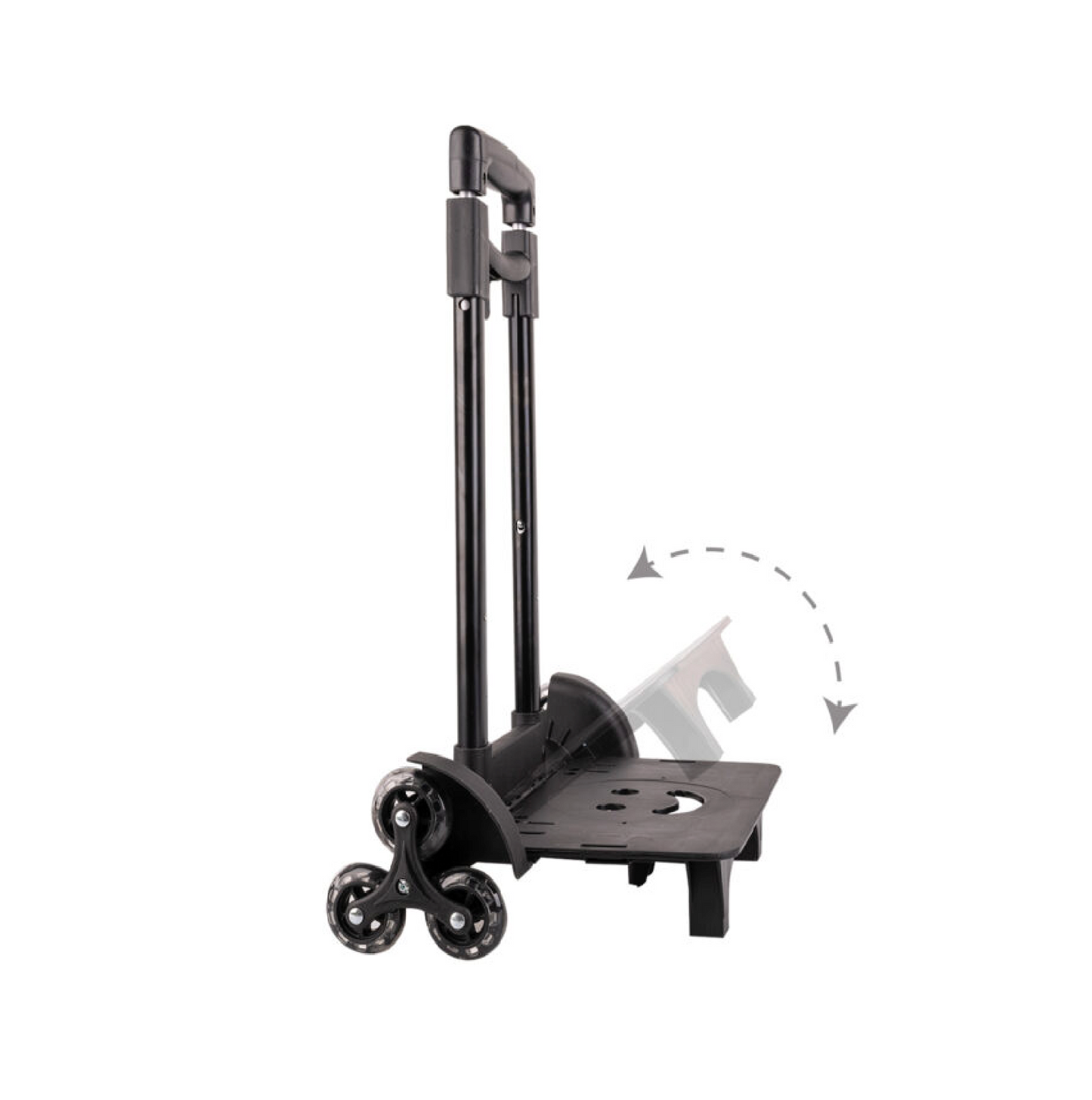 Trolley 3 Ruote Portazaino Nero