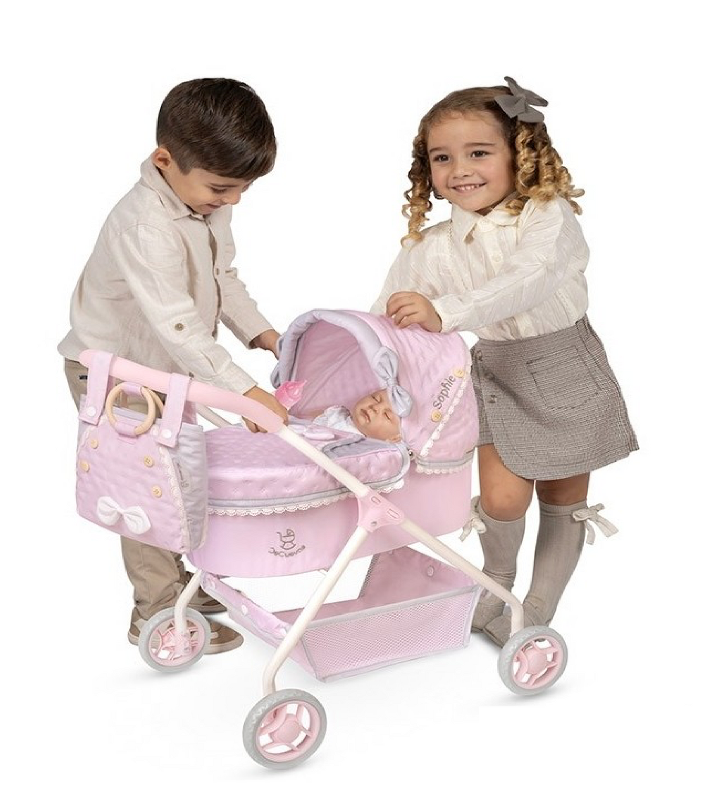 Sophie La Mia Prima Carrozzina Verona per Bambole con Borsa