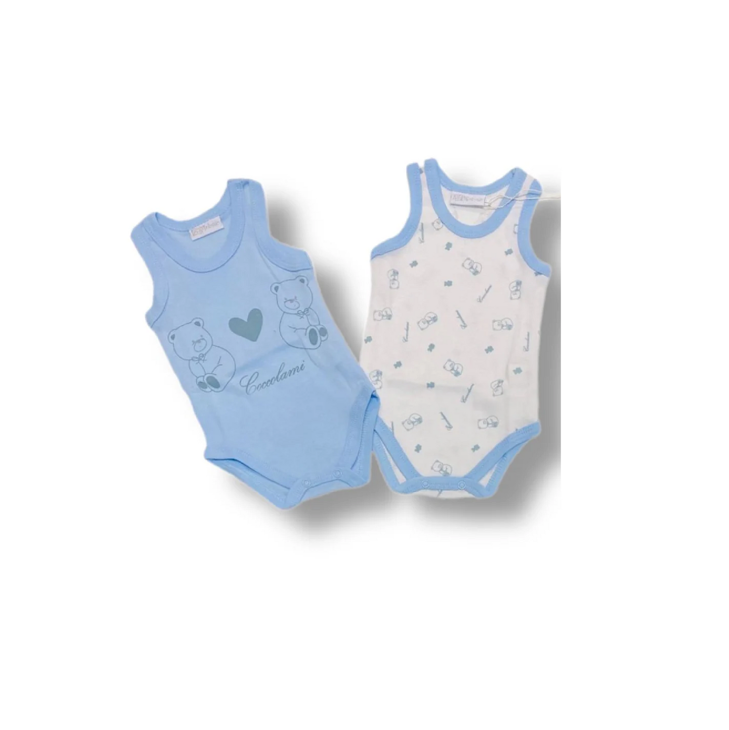 Body Spalla larga 1mese Cielo