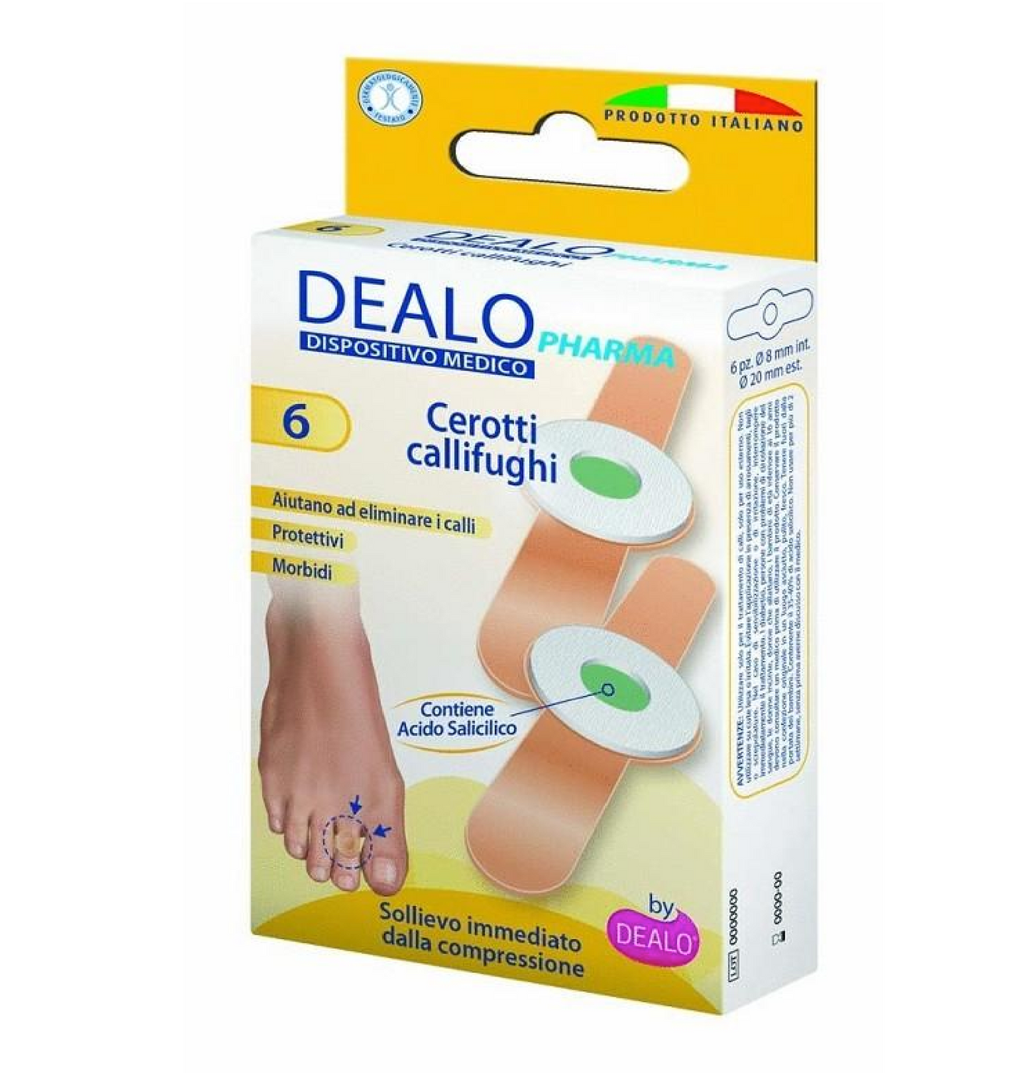 6 Cerotti Callifughi – Protezione Efficace e Confortevole