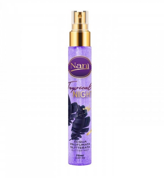 Acqua Profumata Glitterata Tropical Night - Body Mist Scintillante