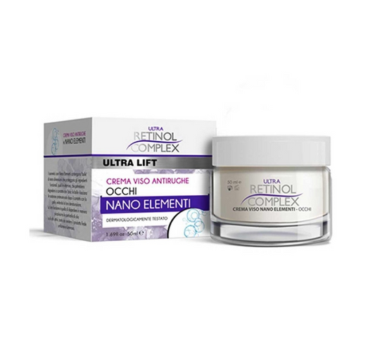 Ultra Lift Crema Viso Antirughe Occhi Nano Elementi
