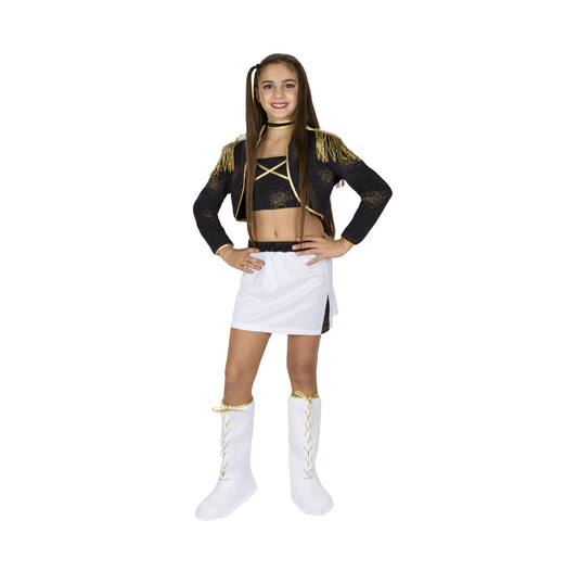 Costume Cacciatrice di Demoni  K-Pop Star Tg 4/5 a 12/13 anni