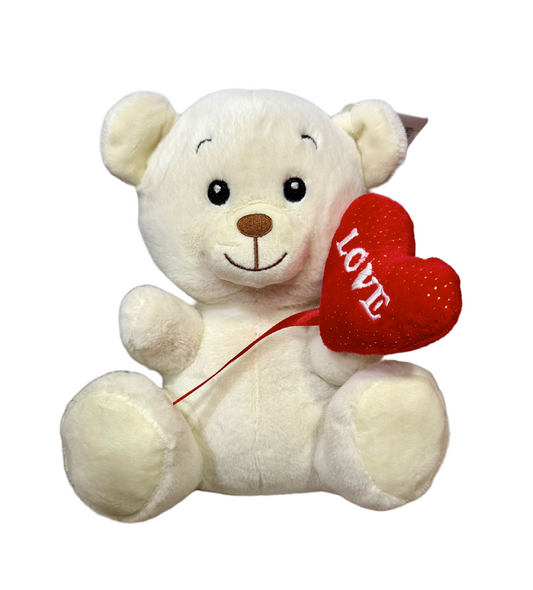 Peluche Orsetto 16 cm con Cuore