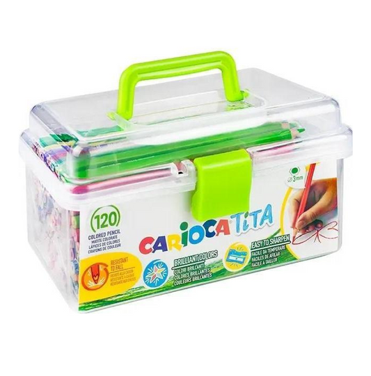 Valigetta 120 Pastelli Tita – Maxi Set Colori per Scuola e Creatività