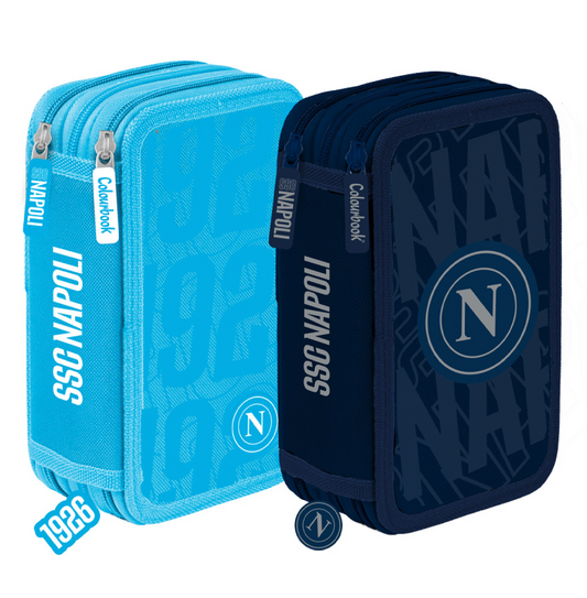 Astuccio 3 Zip SSC Napoli - Completo e Organizzato 2026