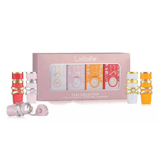 Cofanetto Lattafa Yara Mini Collection 4 Profumi
