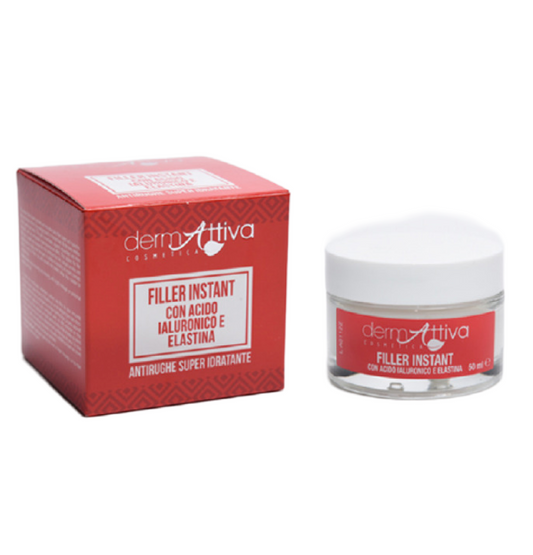 Crema Viso Filler Instant – Idratante con Acido Ialuronico ed Elastina