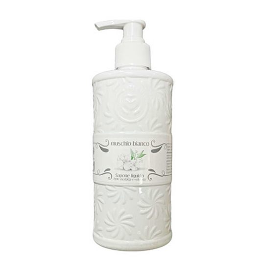 Sapone Liquido Muschio Bianco – Detergenza Delicata e Profumata