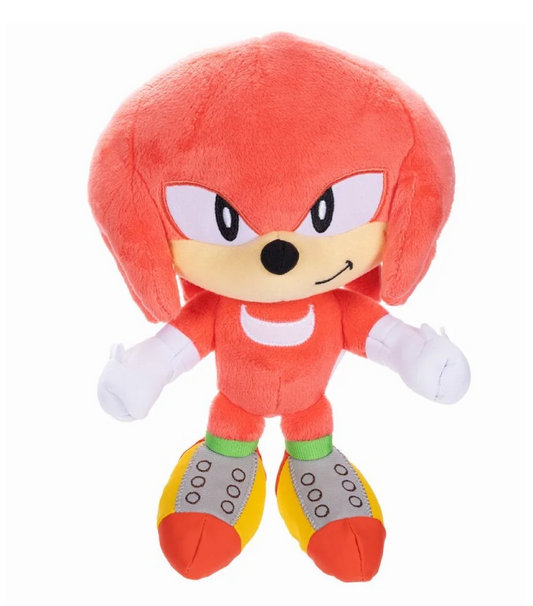 Sonic the Hedgehog Peluche Knuckles 23 cm | Morbido e Collezionabile