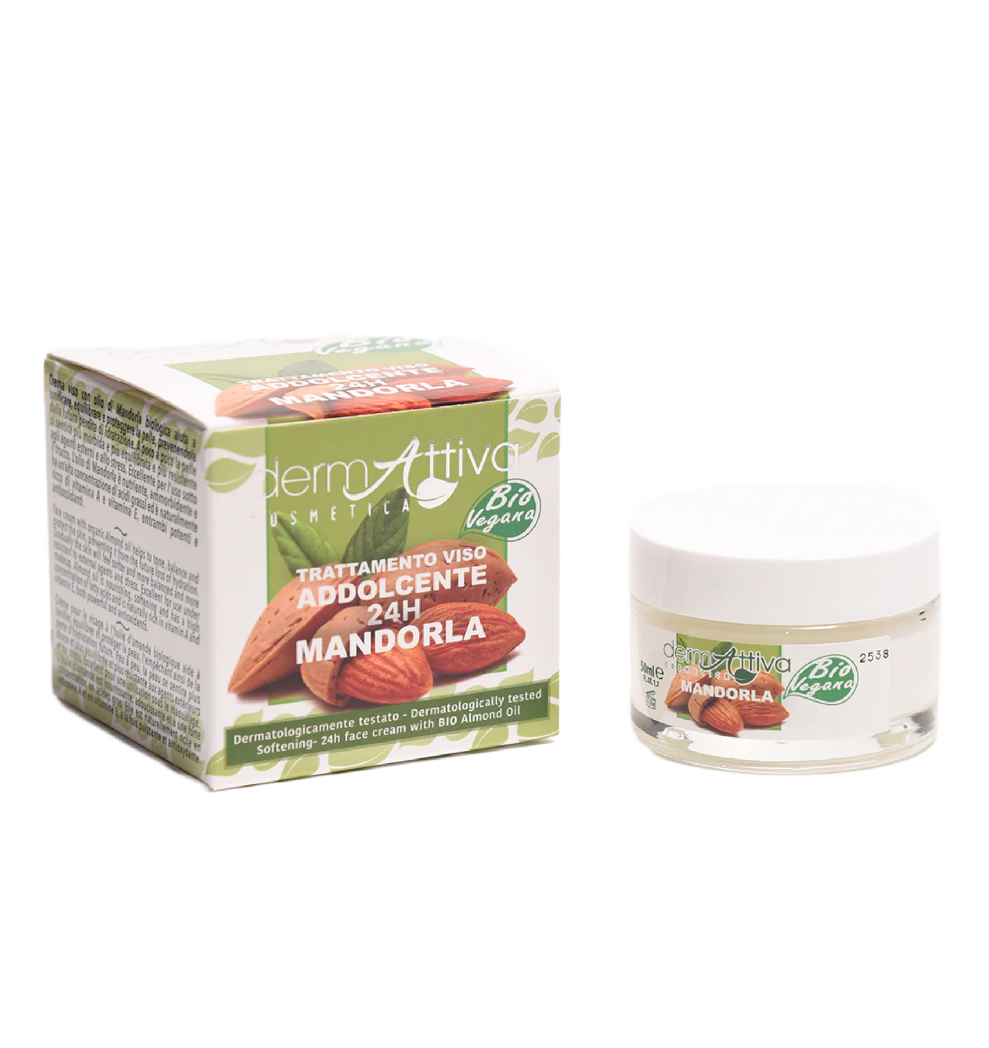 Crema Viso Bio Addolcente Mandorla – Idratante e Lenitiva