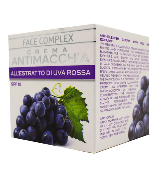 Crema Antimacchia Uva Rossa - Trattamento Uniformante