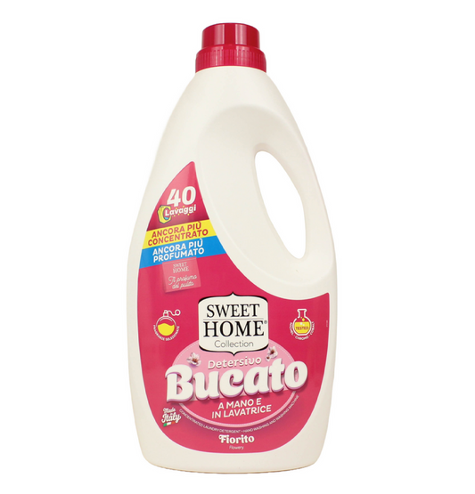 Bucato Fiorito – Detersivo Profumato e Delicato per Tessuti Morbidi
