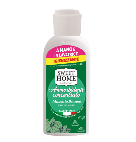 Ammorbidente Concentrato Muschio Bianco – Tessuti Morbidi e Profumati