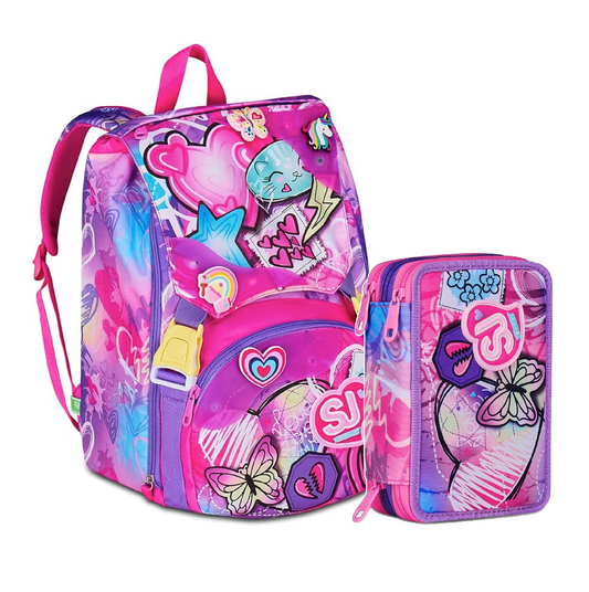 Zaino Sj Tinypatch Girl Sdoppiabile