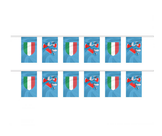 Festone Napoli con Bandierine 5mt