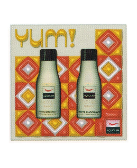 YUM Cioccolato Bianco – Confezione Regalo Bagnodoccia + Crema Corpo