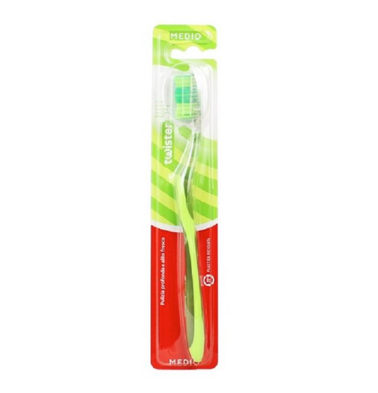Spazzolino Twister Medio – Pulizia Profonda con Setole Multilivello