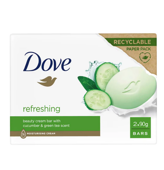 Saponetta Refreshing con Aloe Vera 2×90 g – Detergenza Delicata e Pelle Idratata
