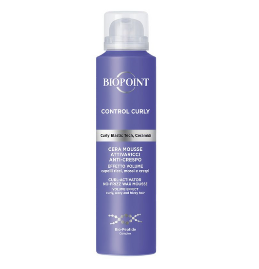 Control Curly Cera Mousse Attiva Ricci Anti-Crespo – Definizione e Tenuta