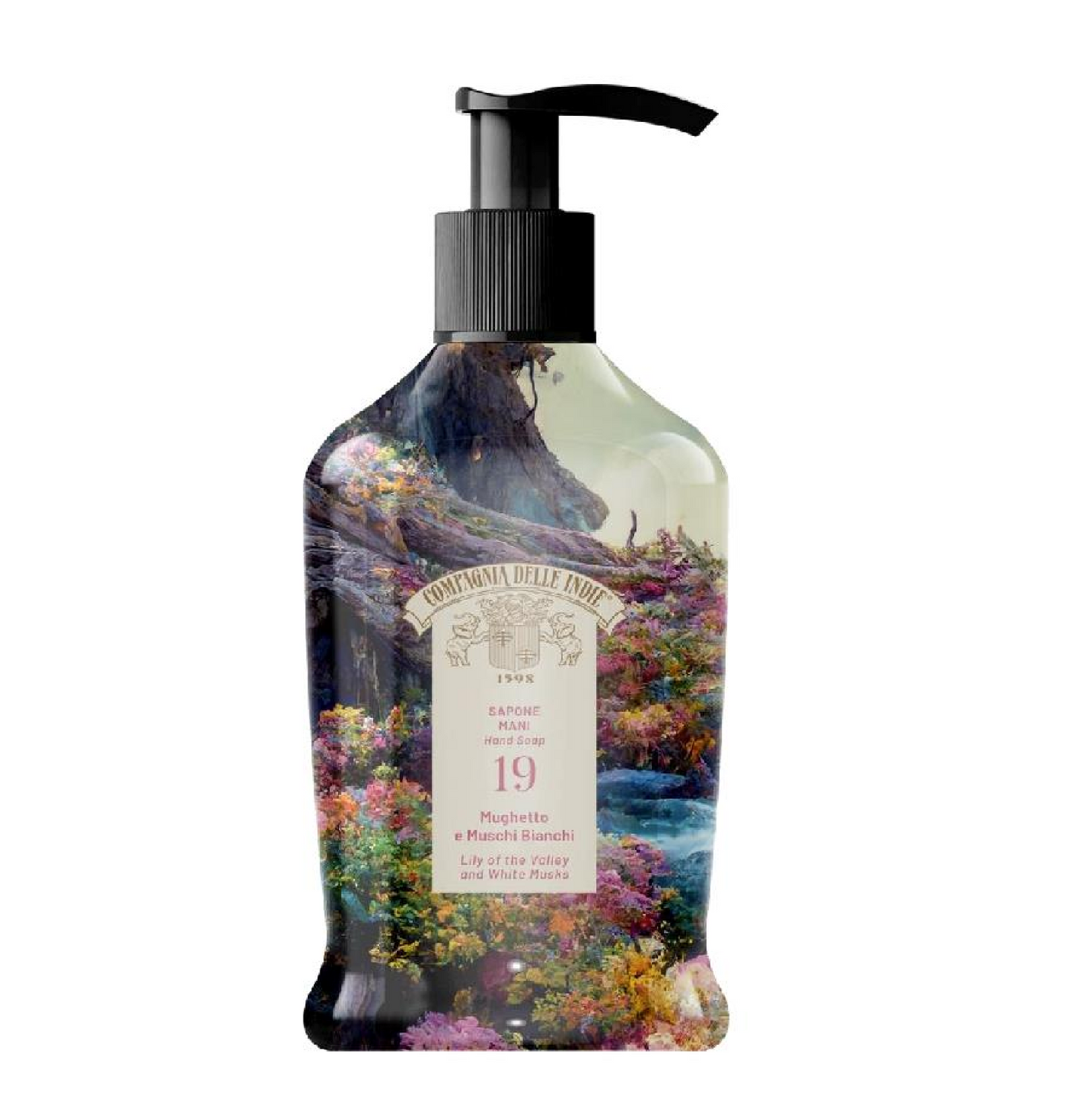 Sapone Mani Mughetto e Muschio Bianco – Detersione Delicata e Profumata