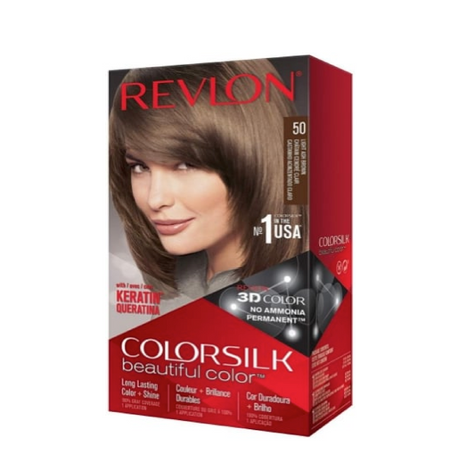 ColorSilk Beautiful Color Cheratina 50 Castano Cenere Chiaro