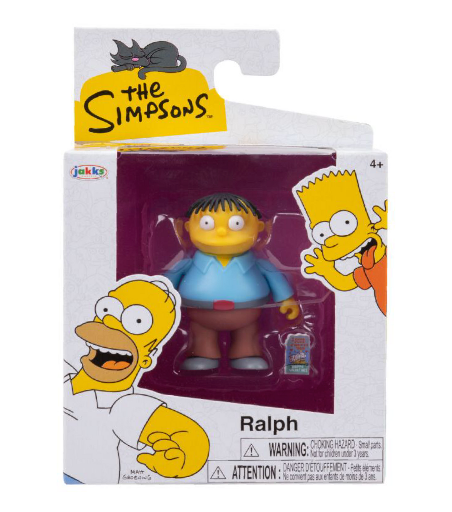 The Simpsons Ralph Wiggum – Action Figure da Collezione Personaggio 6,5 cm