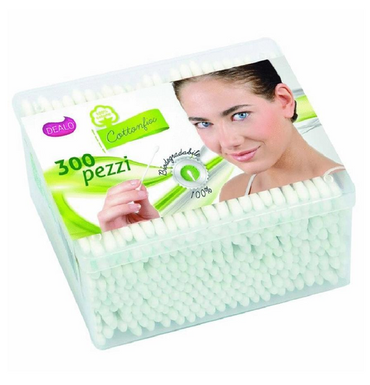 Cotton Fioc 300 pz – Bastoncini Universali in Cotone