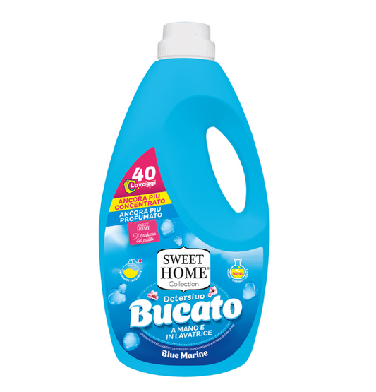 Bucato Blue Marine – Detersivo Profumato per Tessuti Morbidi e Freschi